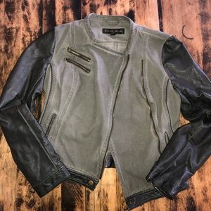 Blanc Noir motto jacket